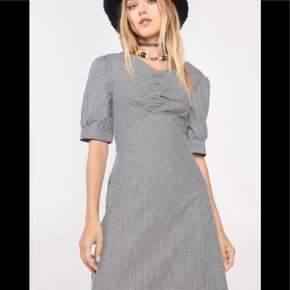 *SALE* NWT Love + Harmony Gingham Dress - Picture 2 of 9